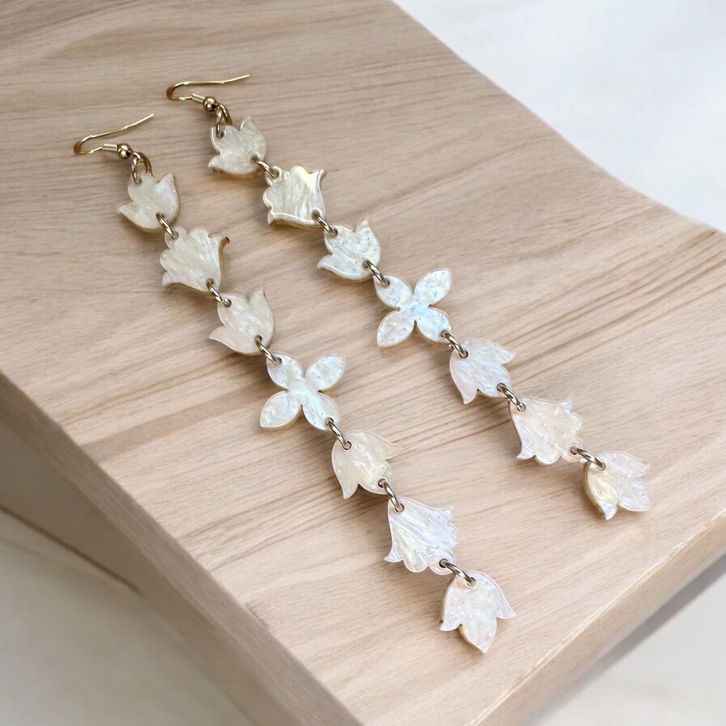 Pearl Mini Floral Earrings