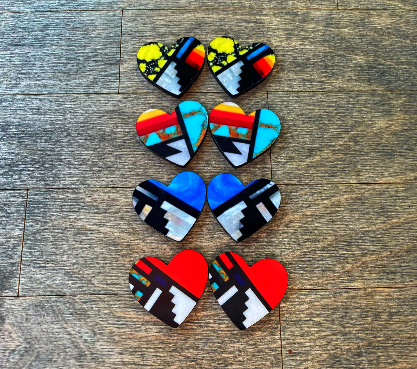 Wood Cabochon Set