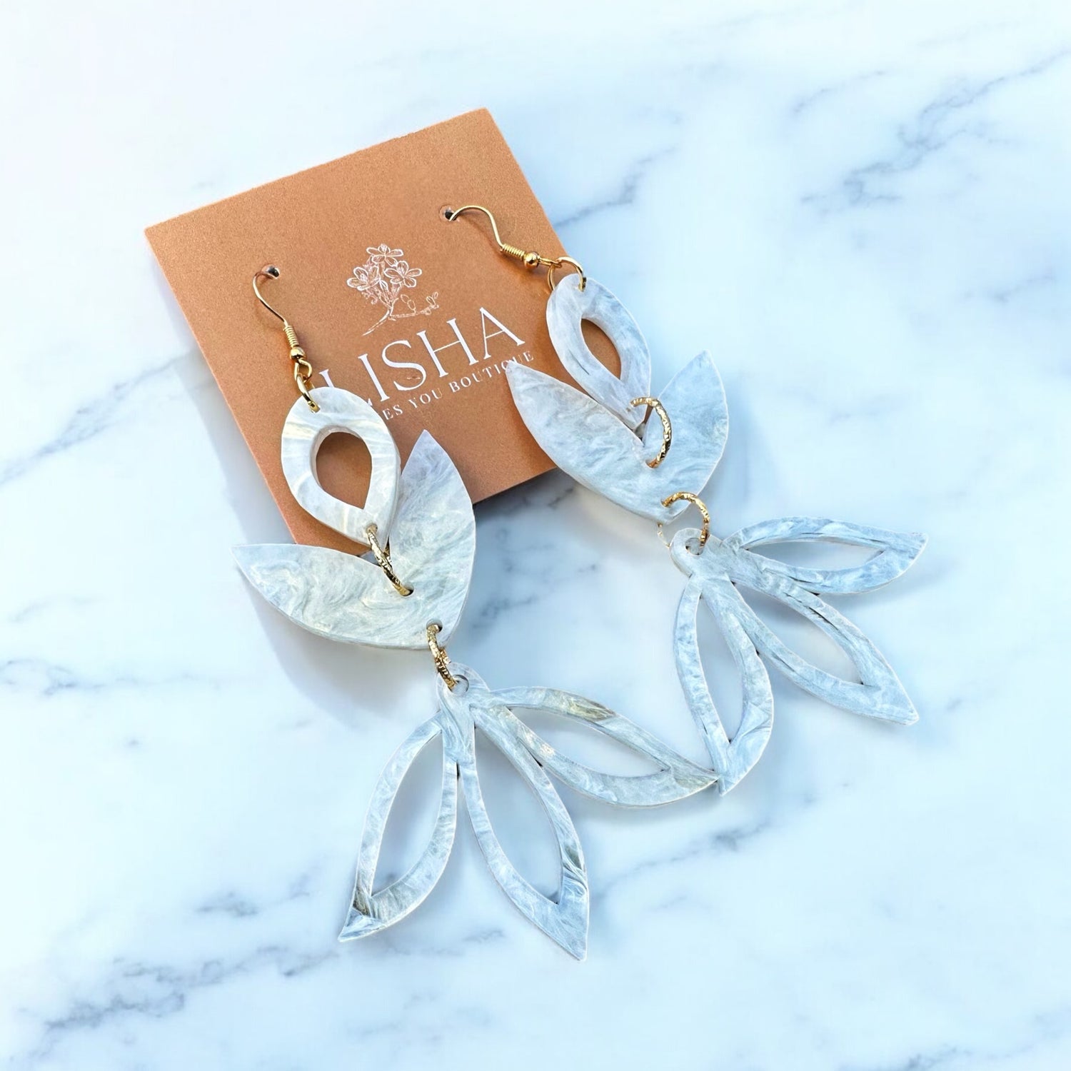 Tulip & Floral Earrings