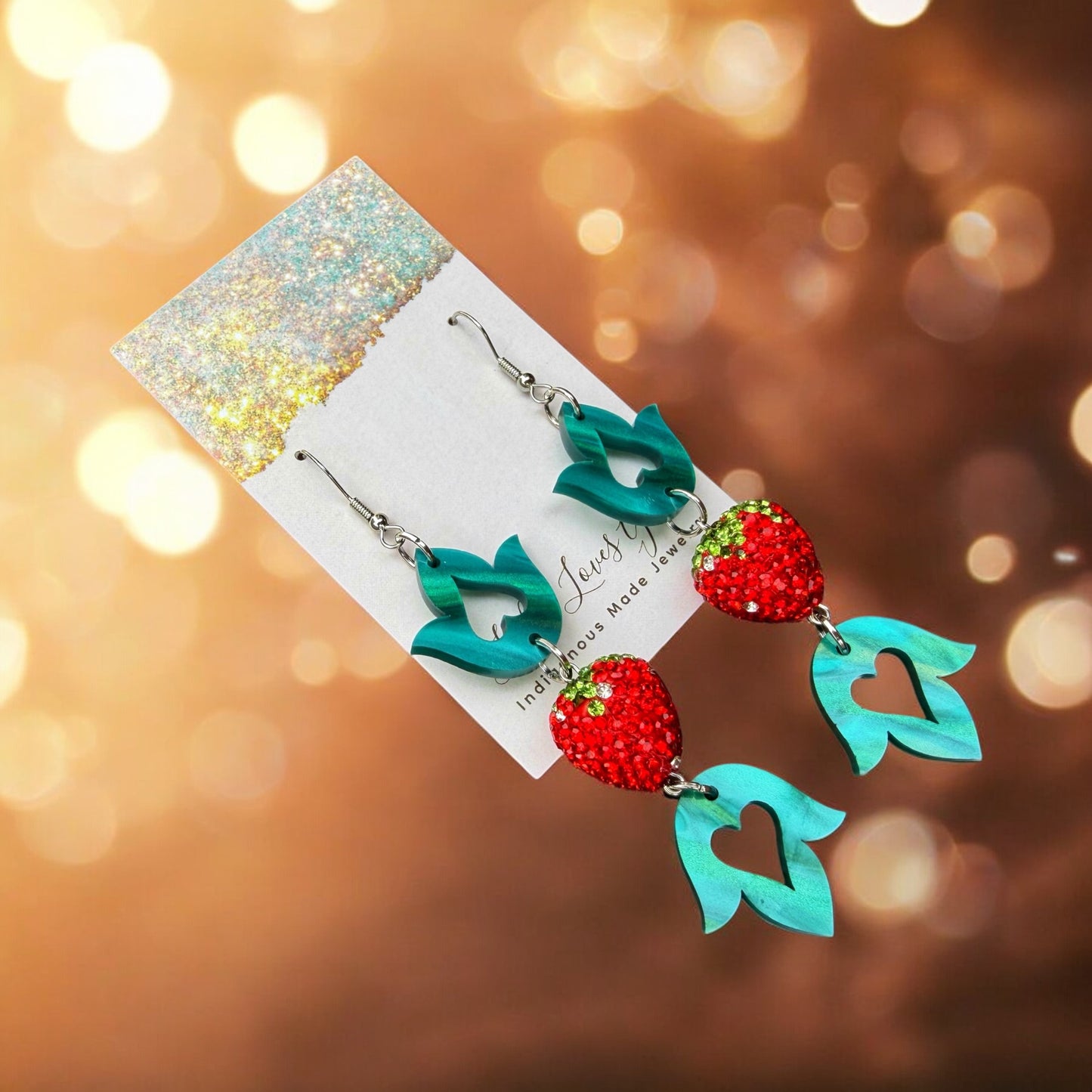 Strawberry Love Earrings