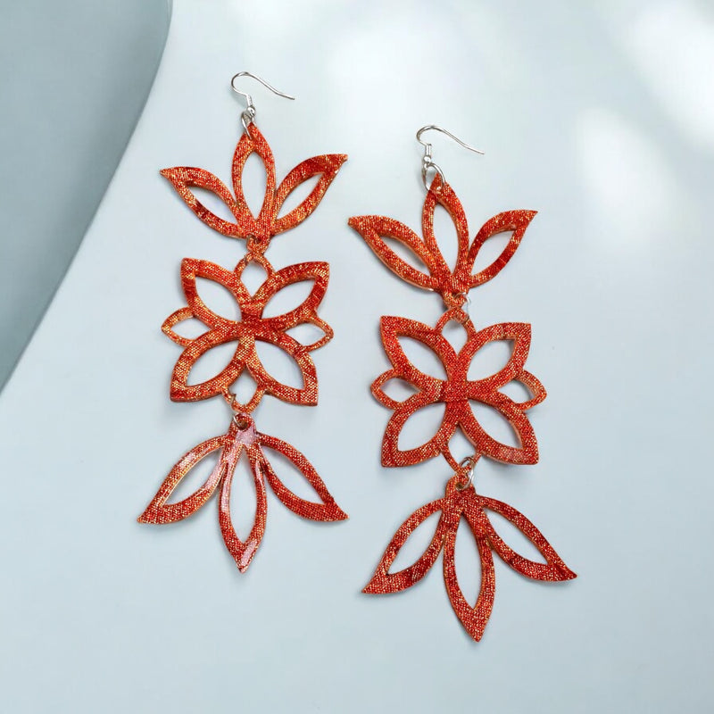 Autumn Harvest Acrylic Earring