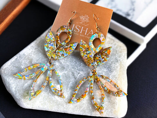 Perfect Pair Tulip Acrylic Earrings