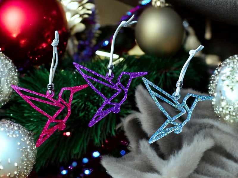 Hummingbird Ornament Set