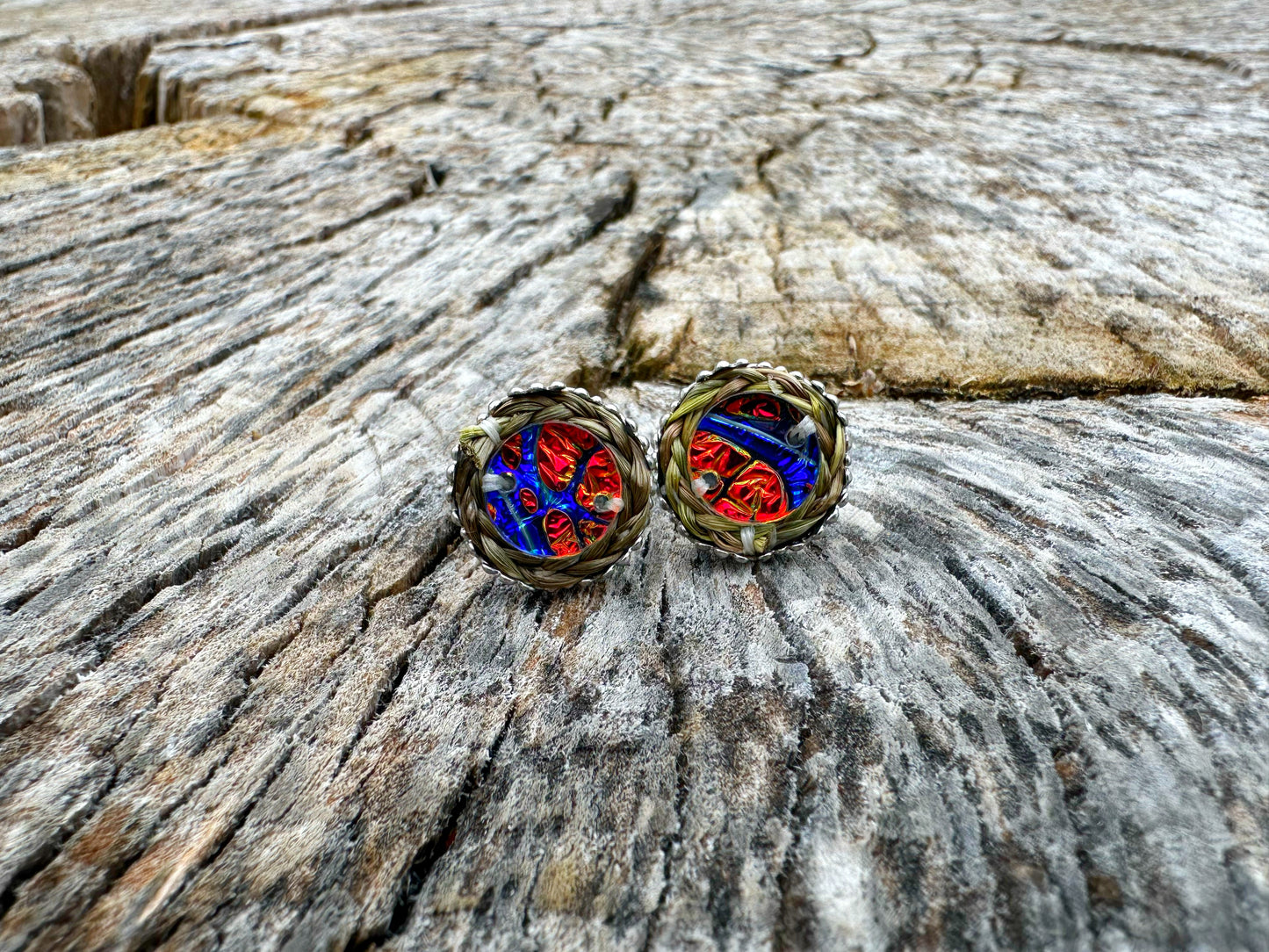 Sweetgrass Studs