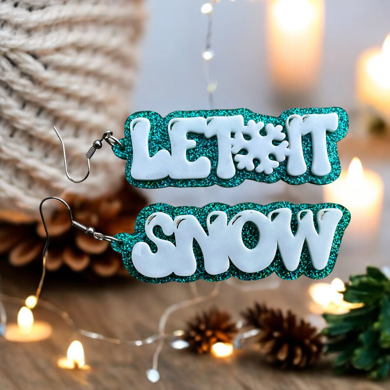 Let it Snow Earrings