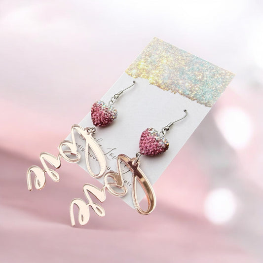 Rosey Love Earrings
