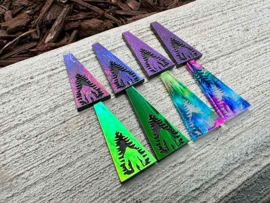 Sasquatch cabochon set 5