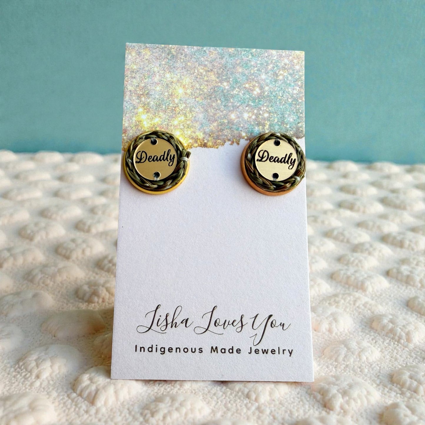 Sweetgrass Studs
