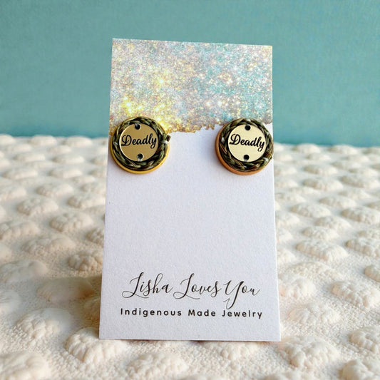 Sweetgrass Studs