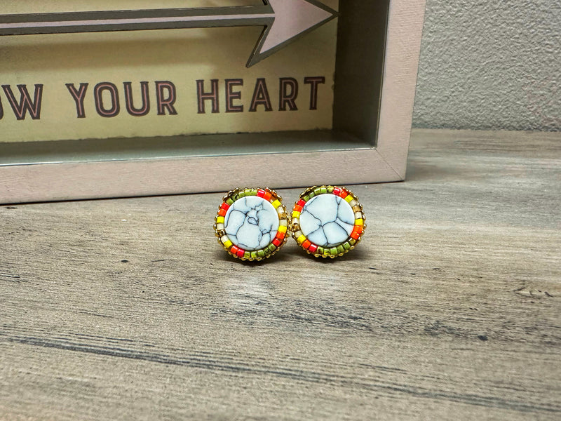 Beaded Studs