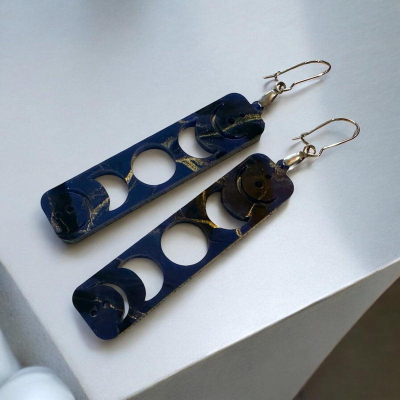 Moon Phase Earrings