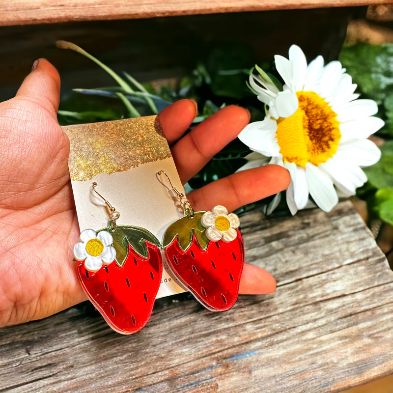 Strawberry Earrings