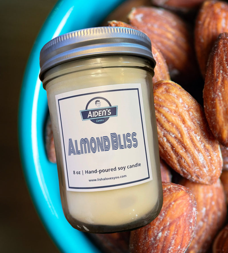 Almond Bliss Soy Wax Candle