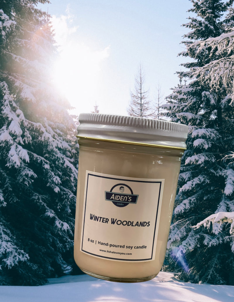 Winter Woodlands Soy Wax Candle