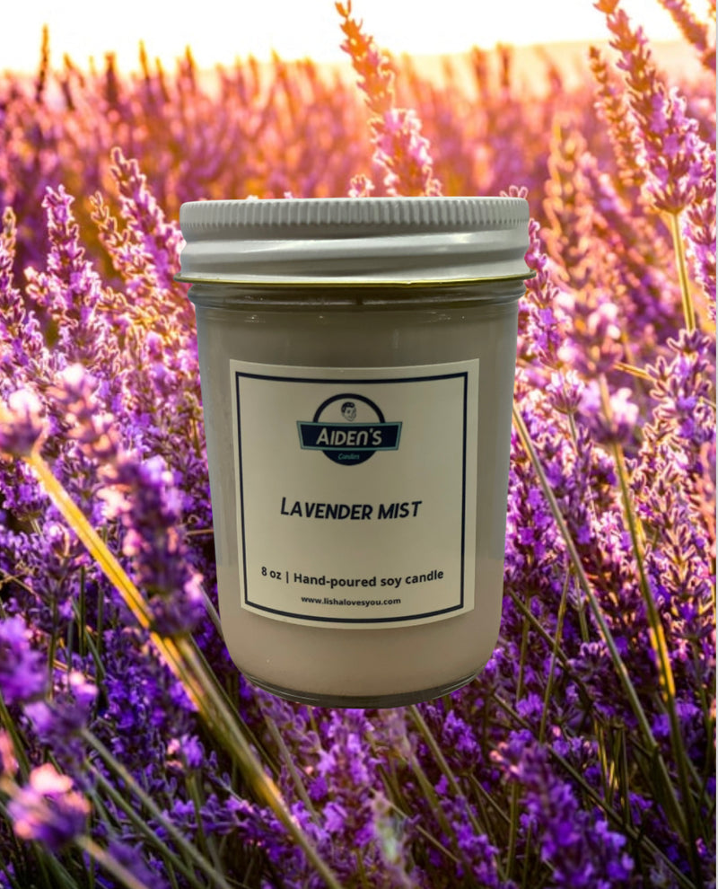 Lavender Mist Soy Wax Candle